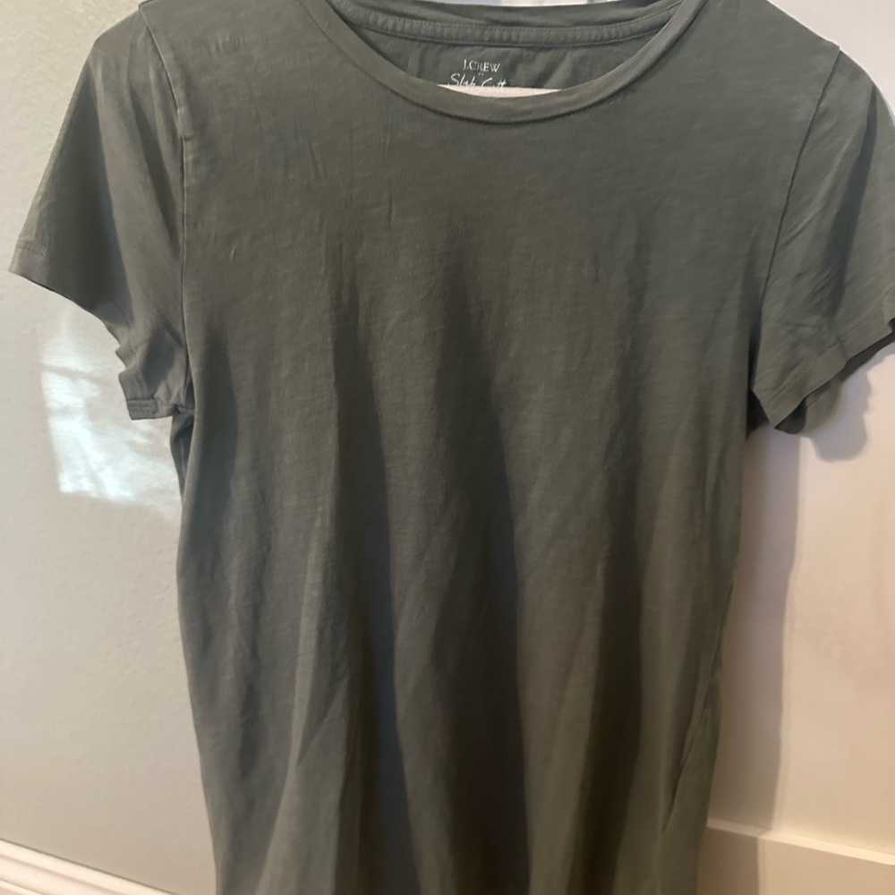 JCrew Slate Green Women’s T-Shirt